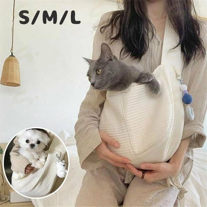 ペットグッズ 猫 犬 スリング ペットスリング S M L キャリーバッグ カートスリン ...