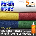 【P5倍26日1:59まで】( 在庫限り アウトレット ) タオル 同色 5枚セット フェイスタオル ビッグ フェイスタオル ミニ バスタオル 抗菌防臭加工 大...