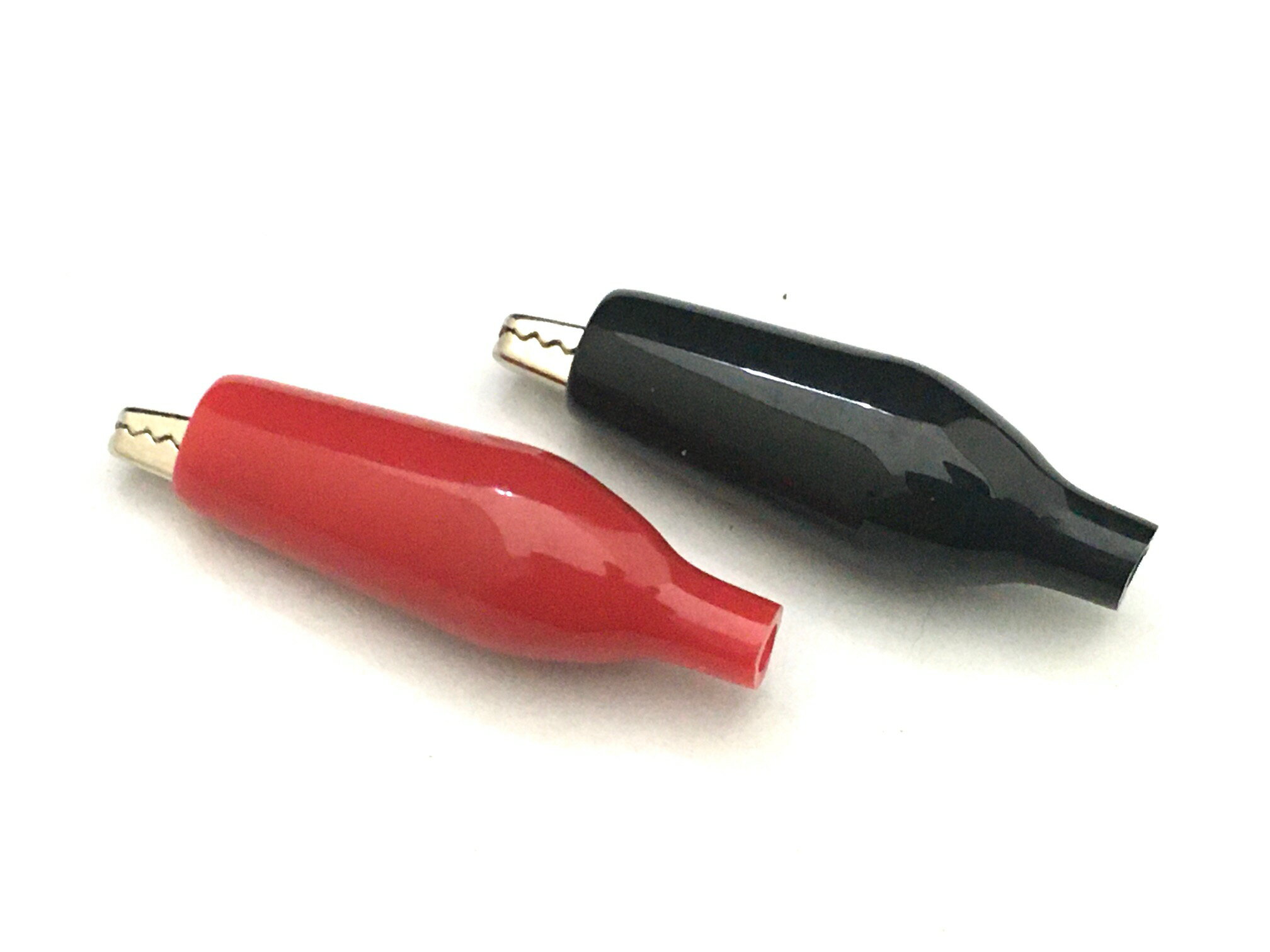 テイシン電機 シールドクリップ（小）Sサイズ　(赤10個・黒10個)