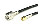 TNC-SMAコネクタ付RG58A/U同軸ケーブル 3M ポスト投函配送 TNCオス・SMAオス(2)