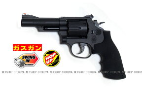 ガスガン リボルバー S&W M19 .357コンバット マグナム 4インチ （No.12）【クラウンモデル】【18才以上用】