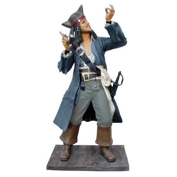 パイレーツ・オブ・カリビアン　ジャック・スパロウ　等身大フィギュアのサムネイル