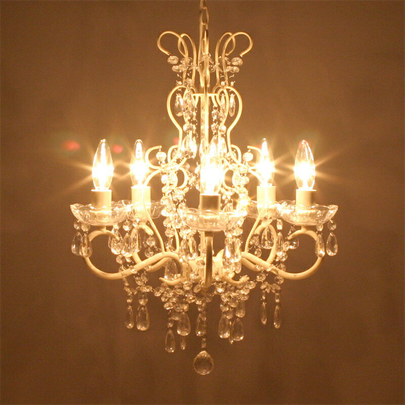 インテリア　シャンデリア　シャンデリア[Alice アリス]【5灯】クリーム