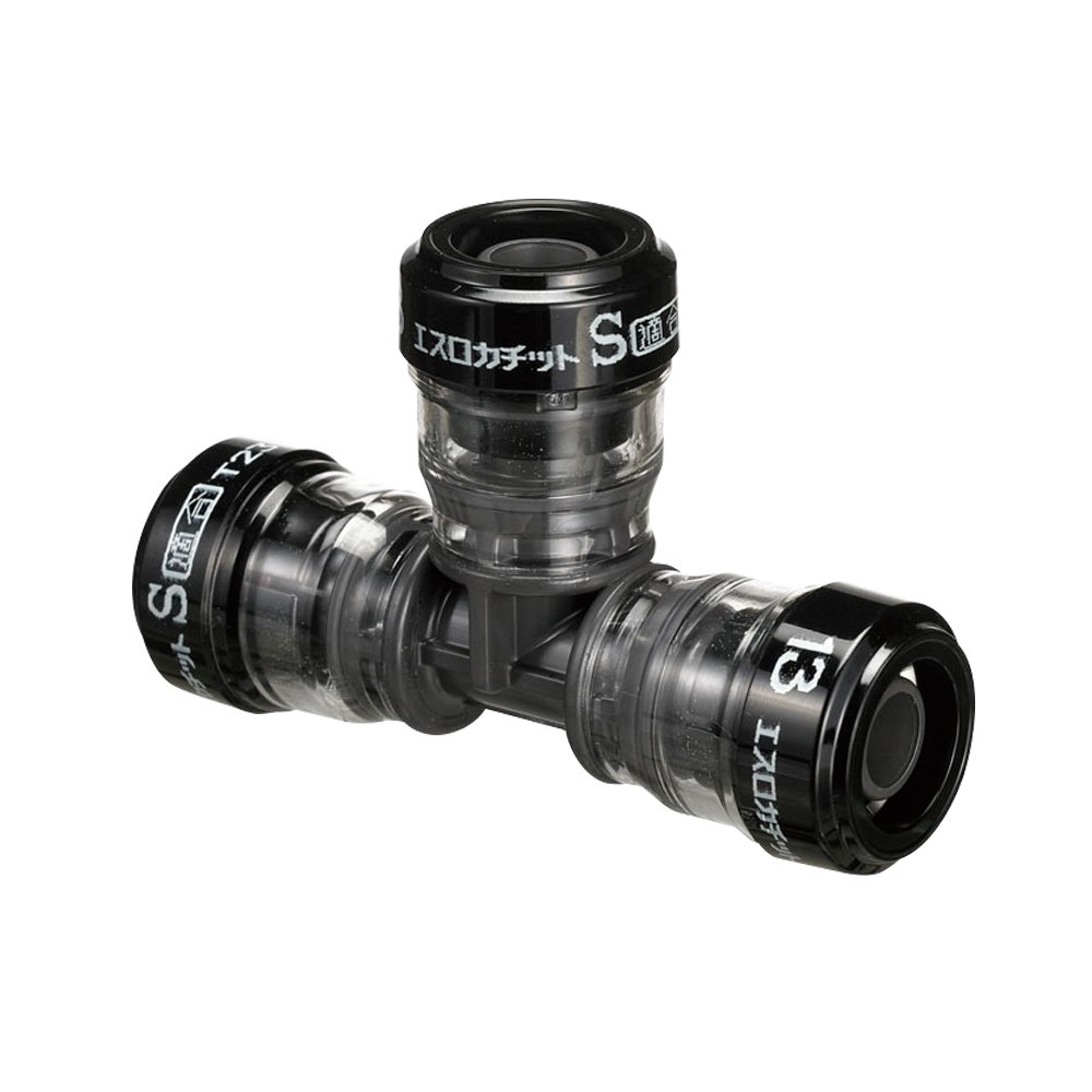 積水化学工業 架橋ポリエチレンパイプ用ワンタッチ継手 チーズ エスロカチットS SPT13