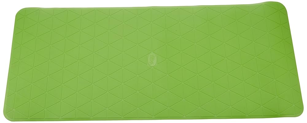 アロン化成 安寿 おく楽すべり止めマット 大 グリーン 置くだけ楽ちん! 楽しく入浴 自重安定型