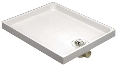 【在庫】サヌキ SPG 洗濯機防水パン 樹脂タイプ【PW-800C(センター)】と 排水トラップ【BT-T(縦排水)】のセット品