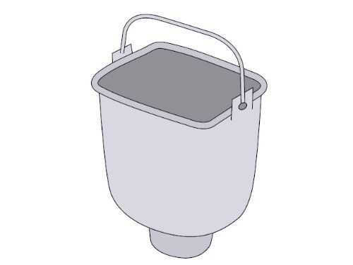 パナソニック ホームベーカリー 小麦用パンケース 完成品 ADA12-176 Panasonic