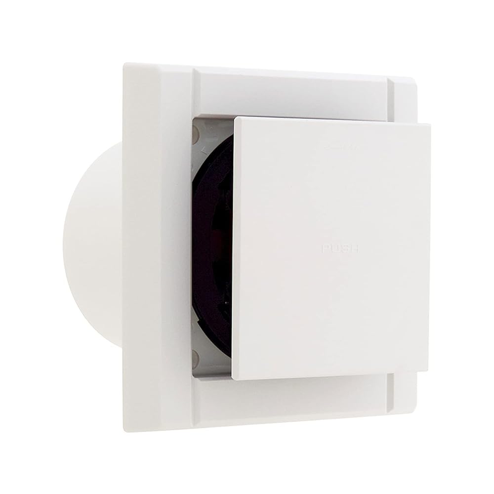 ユニックス 樹脂製 角型レジスター メッシュフィルター付 風向きコントローラーショートタイプ付 PRP15..