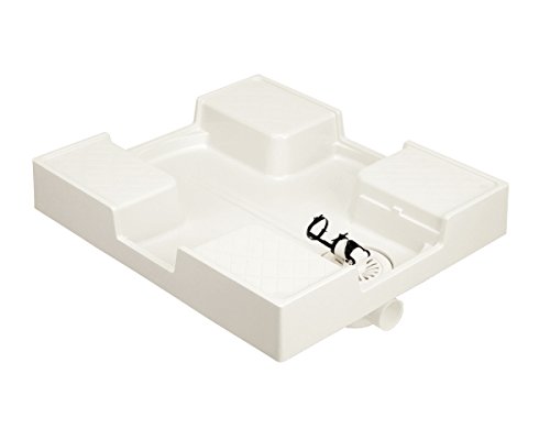 サヌキ 洗濯機防水パン 樹脂ドラム式対応タイプ 740×640mm PW-740