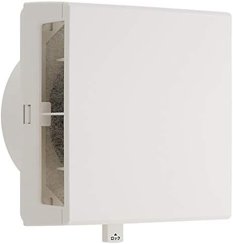 ユニックス 換気扇 PDF150BWFH(旧：AWFH) 室内用製品 差圧式給気口 壁取付用 フラットカバー 外気浄化フィルター付 不織布フィルター(粗塵・花粉対策)