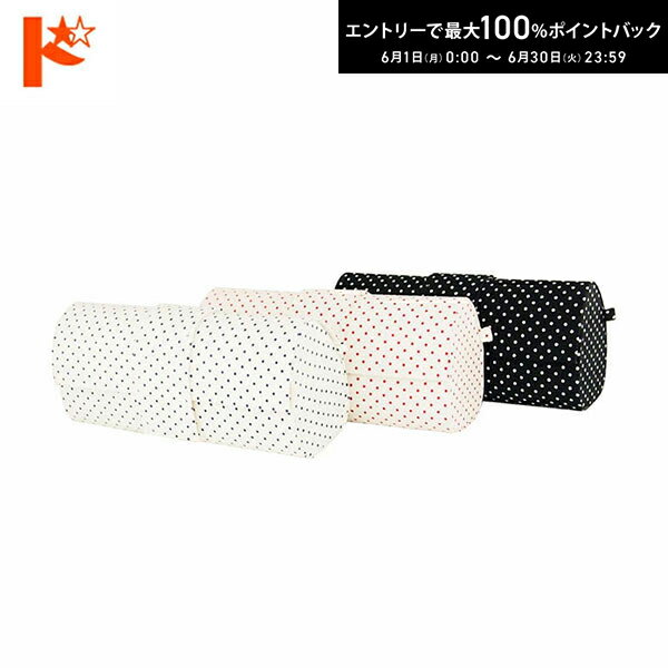 Rakuten - 最大100%ポイントバック！6/30の23:59まで♪訳あり！ 在庫限り ドット柄メガネケース マグネットボタン 眼鏡 汚れあり お買い得価格