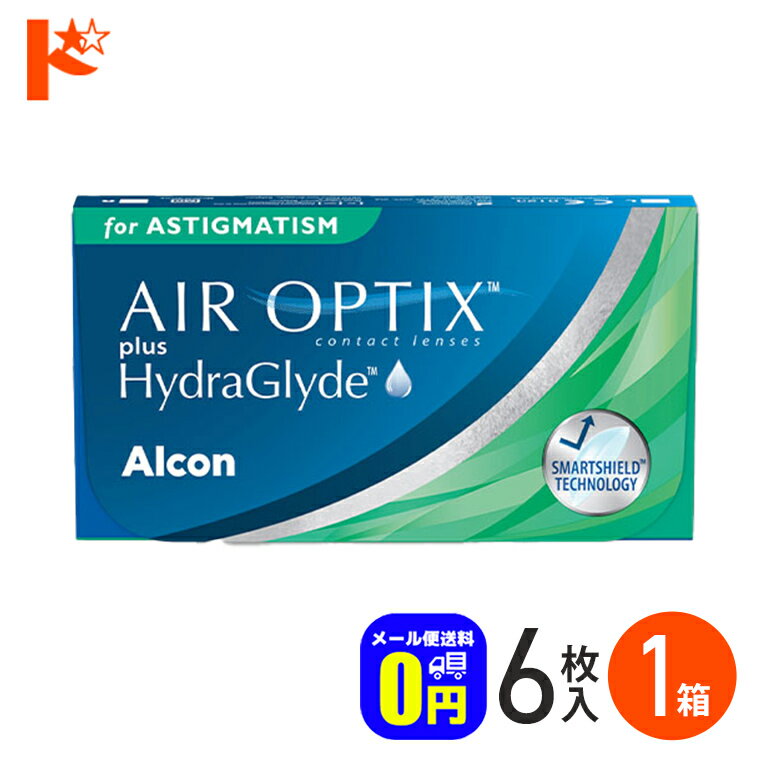 ◆メール便送料無料◆ コンタクトレンズ 2week エアオプティクス プラス ハイドラグライド 乱視用 6枚入 ..