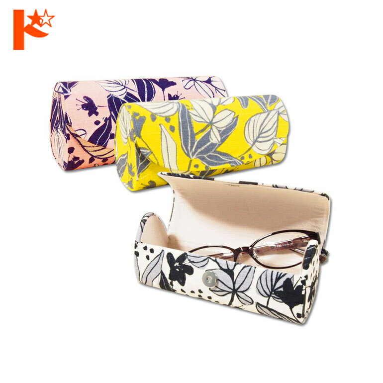 最大100%ポイントバック！12/31の23:59まで♪訳あり！ 在庫限り メガネケース リーフ柄 汚れあり お買い得価格