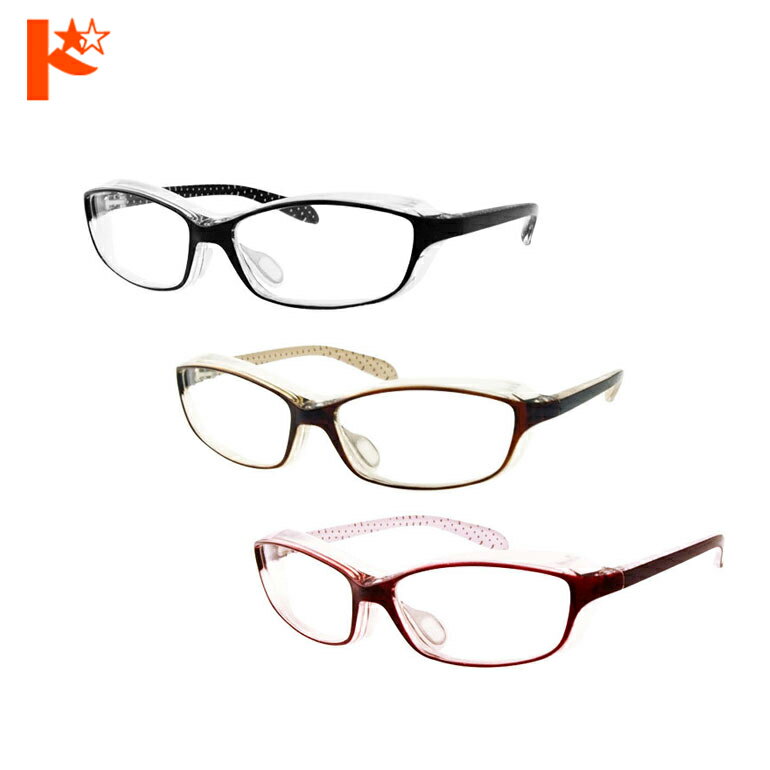 ※在庫限り！【花粉・ウイルス対策】花粉対策メガネ / 全3色 花粉防止対策メガネ ウイルス対策 黄砂 粉塵防止 アレルギー対策 伊達メガネ 度無し 青山眼鏡 ※素材の特性上、顔幅・奥行の調整はできません。