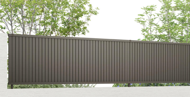 フェンス LIXIL フェンスAB TM1型(縦目隠し) T-8 本体 2000mm(フリーポールタイプ専用)×800mm リクシル フェンス 目隠し おしゃれ リフォーム DIY ドリーム