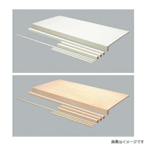 【11月はエントリーでP10倍】 ノダ カナエル キャニティ 押入棚セット 中段セット 尺モジュール 間口0.5間 カラー2色