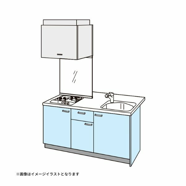 コンパクトキッチン ティオ Tio LixiL ペニンシュラI型 ベーシック W1674mm 間口167.4cm 奥行97cm(グリルなし2口コンロ用) グループ2 リクシル システムキッチン ドリーム