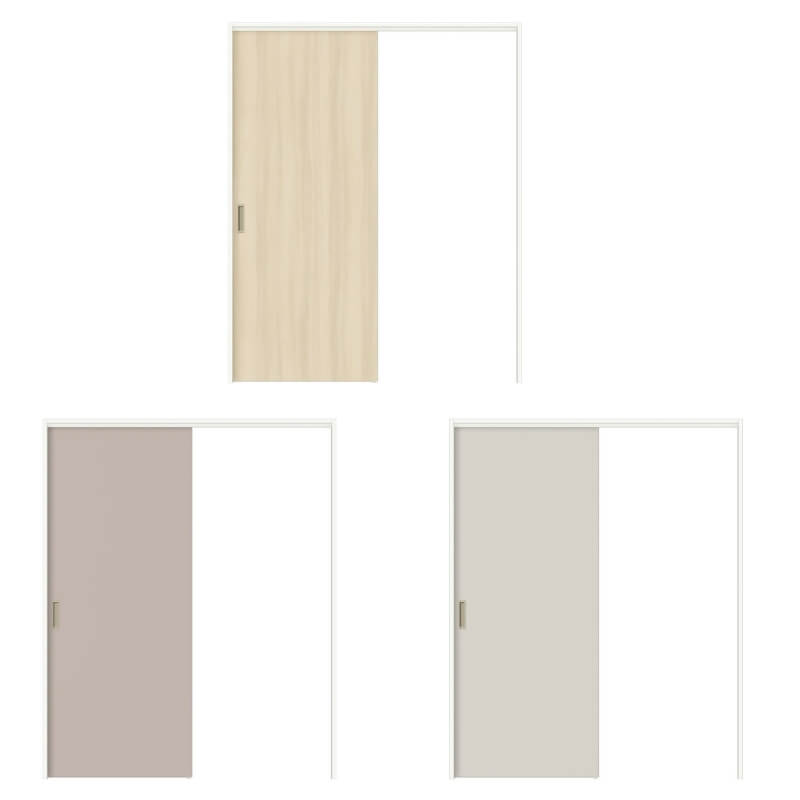 【7月はエントリーでP10倍】 【オーダーサイズ 】可動間仕切り 引戸上吊 リクシル ラシッサD キナリモダン 片引戸標準タイプ AKMKH-LAA ノンケーシング枠 W1092〜1992mm×H1750〜2425mm DIY ドリーム