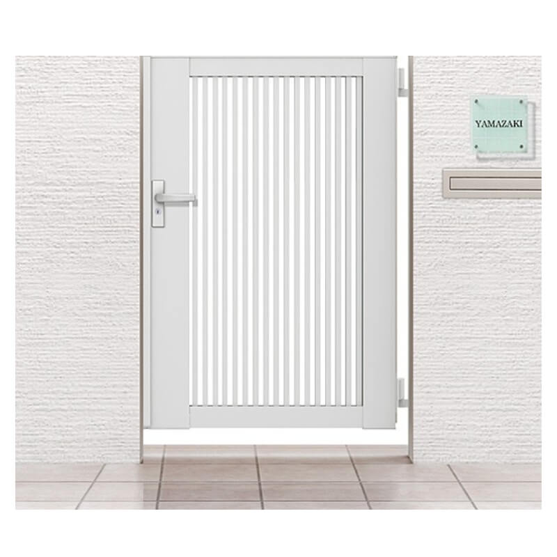 12月はエントリーでP10倍 開き門扉AB TR1型 片開き 埋込使用 呼称10-16 扉寸法W1000×H1600mm リクシル LIXIL 開き門扉 おしゃれ シンプル リフォーム