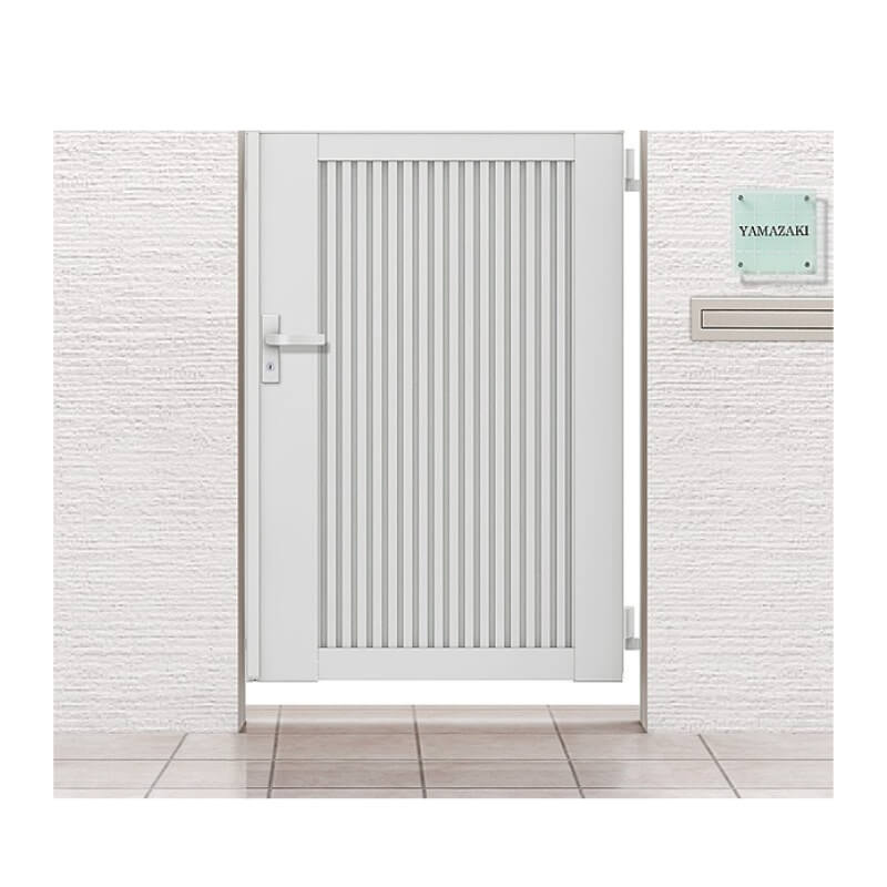 【7月はエントリーでP10倍】 開き門扉AB TM2型 片開き 柱使用 呼称09-16 扉寸法W900×H1600mm リクシル LIXIL 開き門扉 おしゃれ シンプル リフォーム