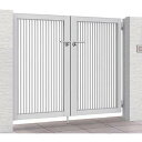 開き門扉AB TR2型 両開き 埋込使用 呼称09-12 扉寸法W1800(900+900)×H1200mm リクシル LIXIL 開き門扉 おしゃれ シンプル リフォーム