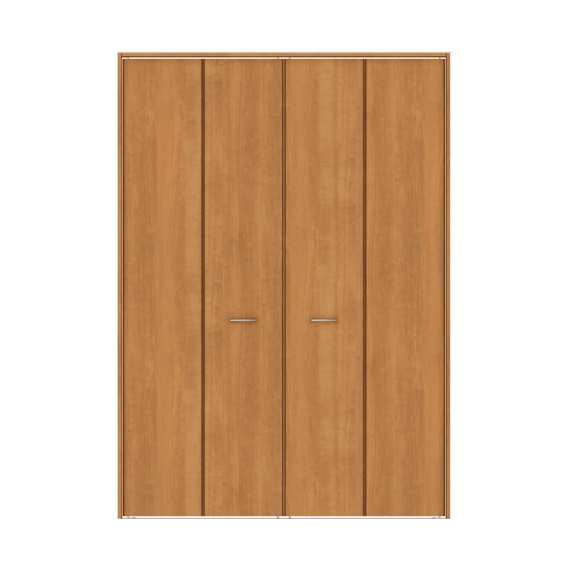 【12月はエントリーでP10倍】 クローゼット折れ戸 扉 4枚折戸 TA EAA 把手付 レールタイプ(ピボット仕様) ノンケーシング枠 1223/1623/1723 ミラーなし リクシル LIXIL トステム TOSTEM 折戸 クローゼットドア 扉 折れ戸 建具 収納 交換 リフォーム DIY ドリーム