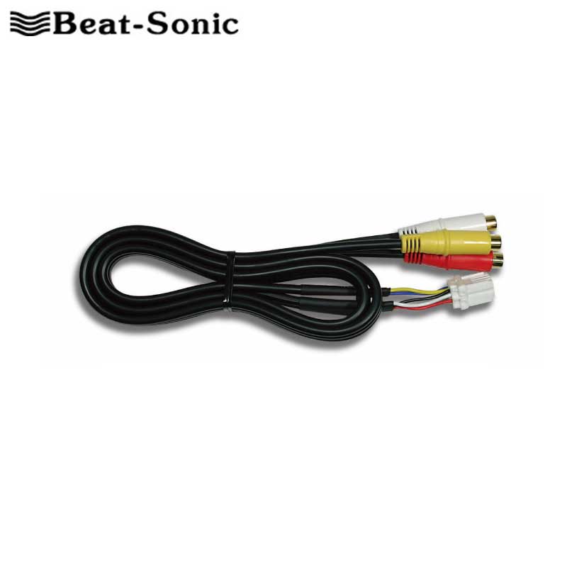 アベニール 映像入力アダプター W11 H14/08-H17/09 メーカーオプションナビ付車用 Beat-Sonic(ビートソニック) AVC14