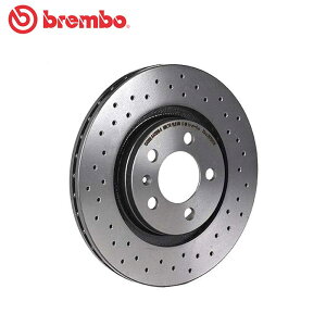 フォルクスワーゲン トゥーラン ブレーキローター 1TCAV 2009.09-2012.11 リア用 エクストラブレーキディスク ブレンボ(Brembo) 08.9488.1X