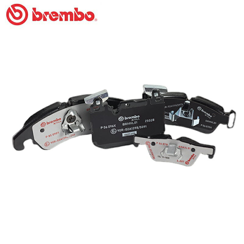 アウディA3 ブレーキパッド 8PBYT 8PBZB 8PCDA 2007.04-2013.09 フロント用 エクストラパッド ブレンボ(Brembo) P85 075X