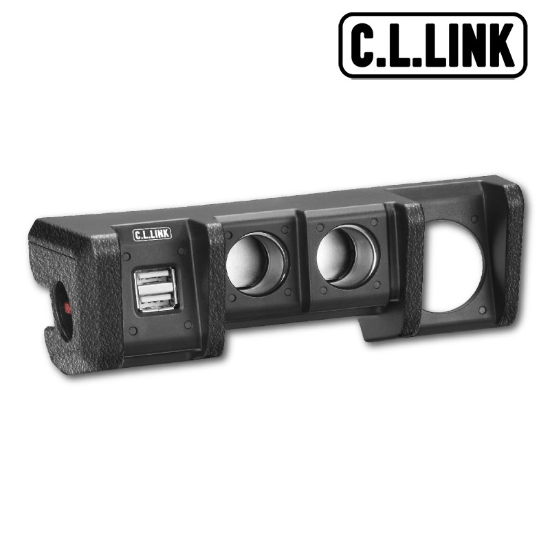 ジムニー 増設電源ユニット JB64W 2USB 2ソケット CL-LINK(シーエルリンク) powersupplyunitSS