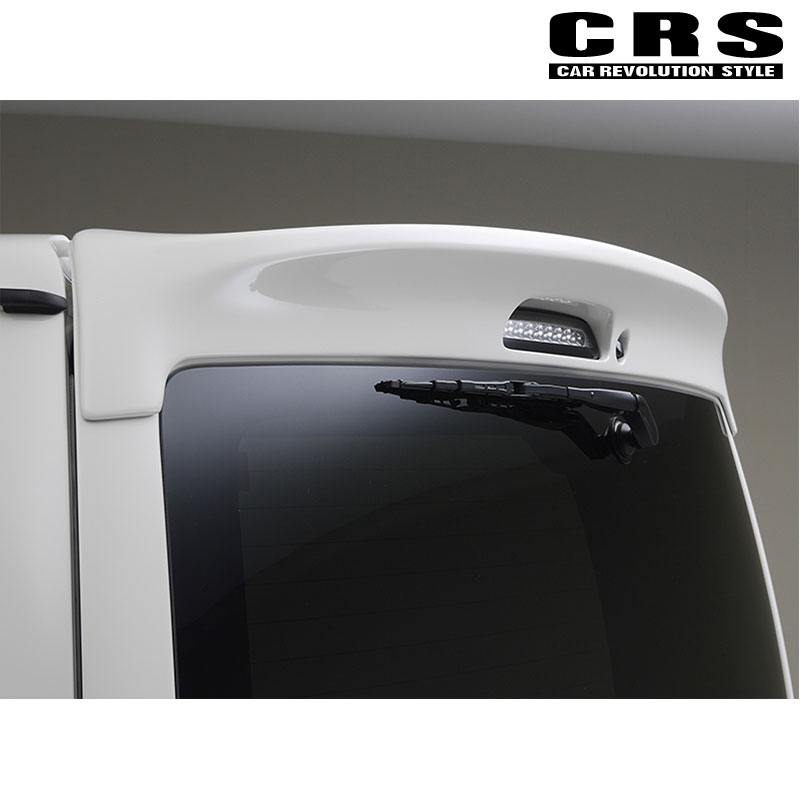 ハイエース リアウイング 200系 1型- 標準ボディ FRP製 未塗装 デジタルインナーミラー無車専用 Ver.2 CRS ESSEX(エセックス) ES-1110