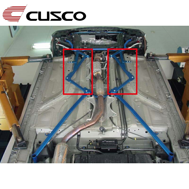 シビックタイプR パワーブレース FD2 2007.03-2010.08 フロアーフロント・サイド CUSCO(クスコ) 329 492 FS