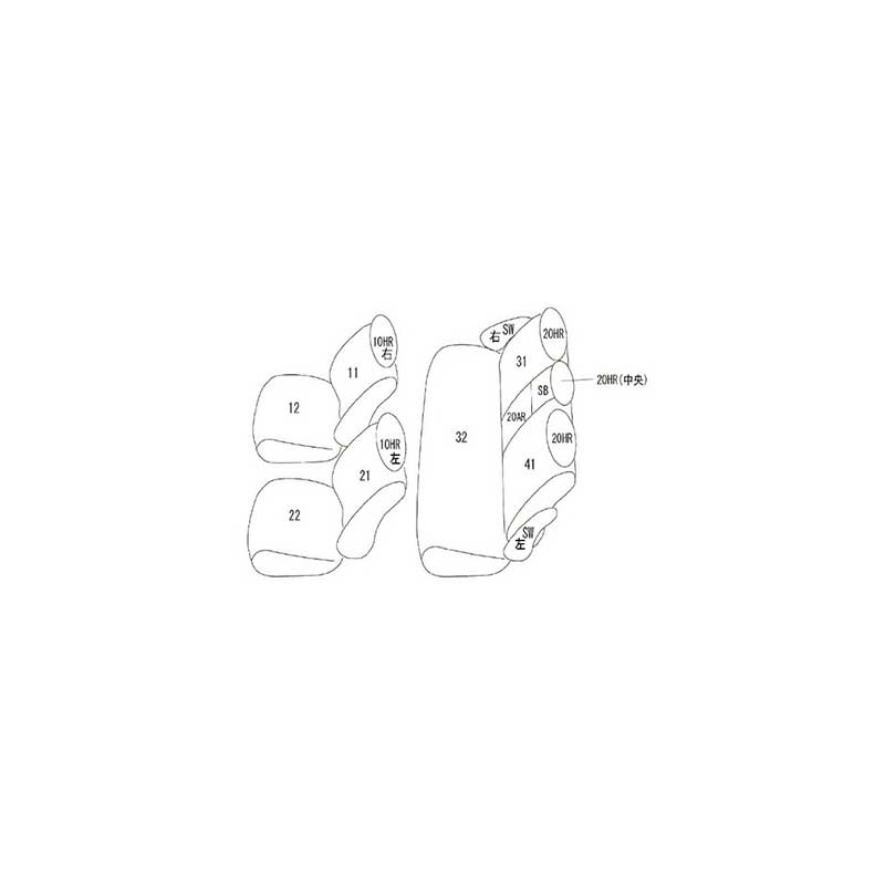 BMW 3シリーズ アクティブハイブリッド3 シートカバー 3A20 3B20 3D20 3F30 8A20 H24.7-H27.11 スーペリア ELDINE(エルディーネ) 8623