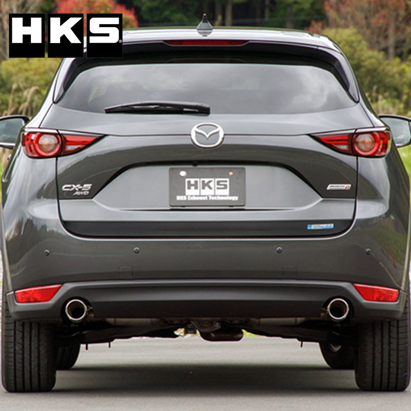 CX-5 マフラー KF2P 16/12-18/02 Hi-Power SPEC-L2(ハイパワー スペックL 2) HKS 31019-AZ104