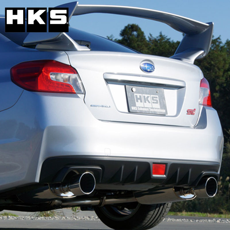 WRX STI マフラー VAB 14/08-20/04 Super Turbo Muffler(スーパーターボマフラー) HKS 31029-AF011