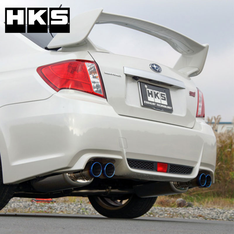 インプレッサWRX STI マフラー GVB 10/07-14/08 Super Turbo Muffler(スーパーターボマフラー) HKS 31029-AF014