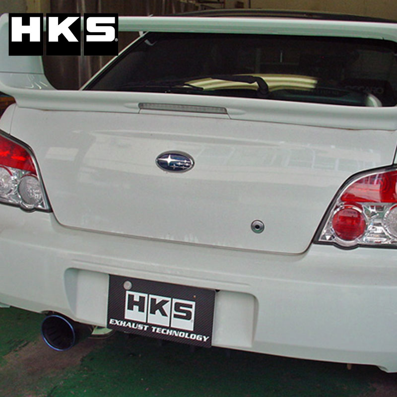 インプレッサWRX STI マフラー GDB 04/06-07/06 Super Turbo Muffler(スーパーターボマフラー) HKS 31029-AF001