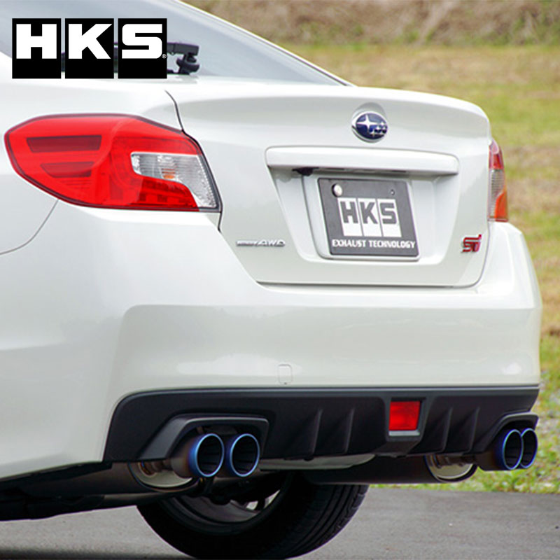 WRX STI マフラー VAB 14/08-20/04 Super Turbo Muffler Ti(スーパーターボマフラーTi) HKS 31029-AF013V