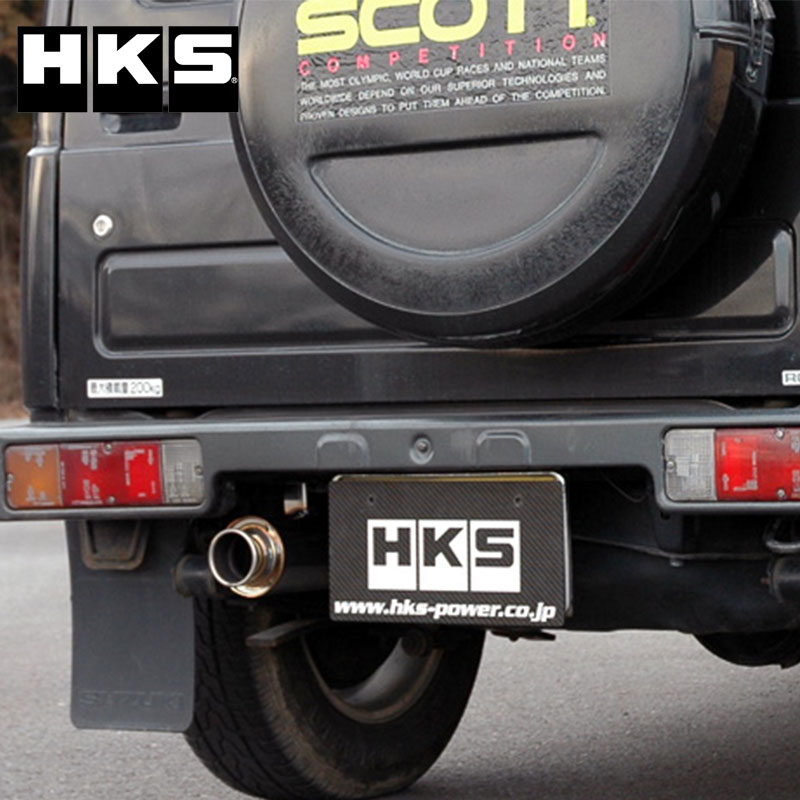 ジムニー マフラー JA11V 91/06-95/01 silent Hi-Power(サイレントハイパワー) HKS 31006-AS011