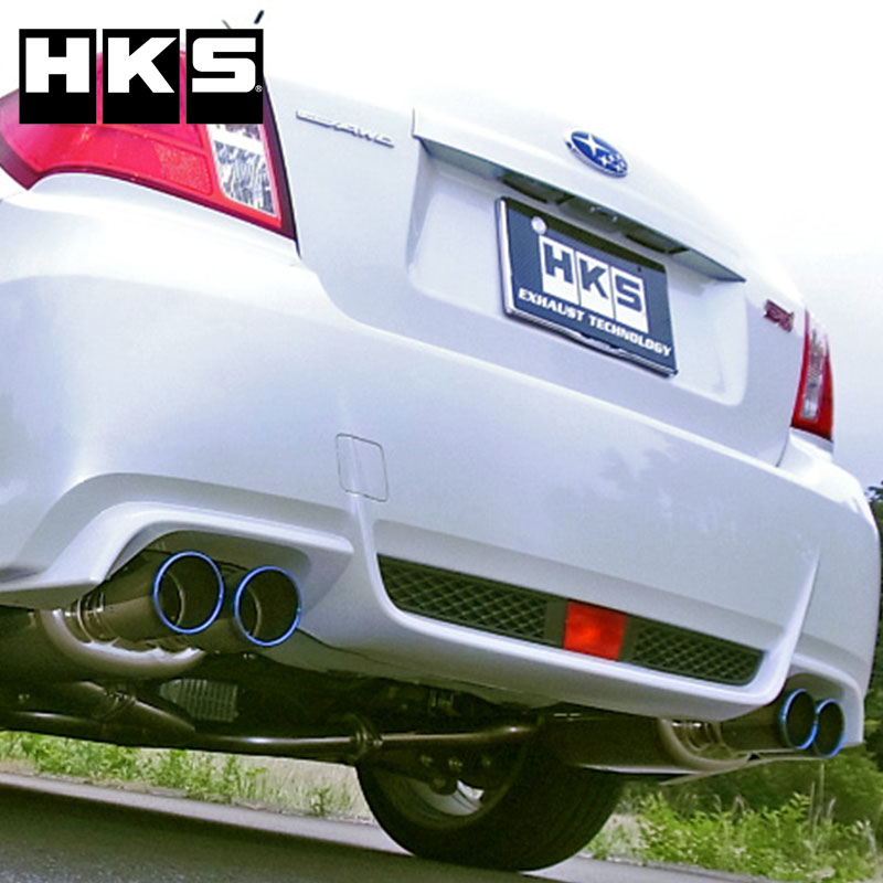 インプレッサWRX STI マフラー GVB 10/07-14/08 LEGAMAX Premium(リーガマックスプレミアム) HKS 31021-AF022