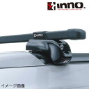 テリオスキッド ルーフキャリア J111G J131G H10.10-H17.10 ベースキャリア スクエアバー INNO(イノー) INTR+TR101+INB107BK(2)