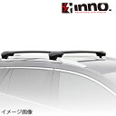 AZオフロード ルーフキャリア JM23W H10.10-H26.03 ベースキャリア エアロバー フラッシュタイプ INNO(イノー) XS100+XB100BK+XB100BK(2)