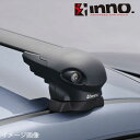 フォレスター ルーフキャリア SH5 SH9 SHJ H19.12-H24.11 ベースキャリア エアロバー フラッシュタイプ INNO(イノー) XS300+TR145+XB108BK+XB100BK(2)