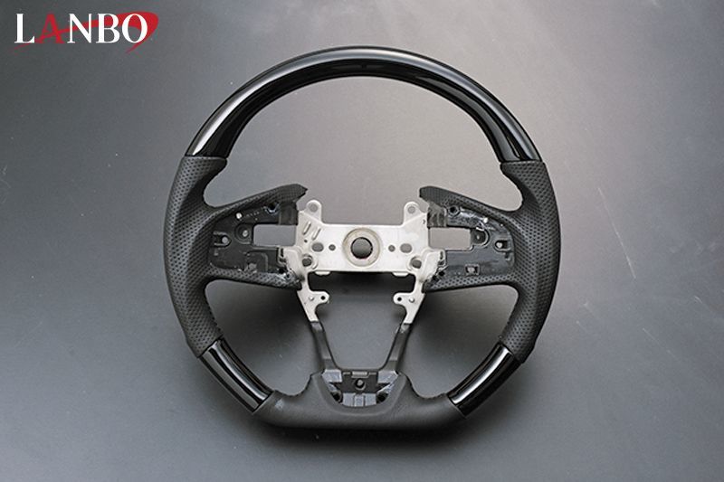 シビックステアリングFC1FK7ピアノブラックガングリップLAMBO(ランボ)LSH19C