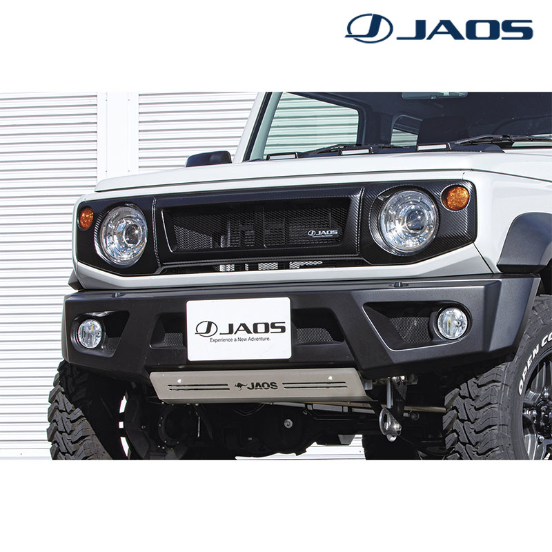 ジムニー フロントグリル JB64W 2018.07- カーボン調 JAOS(ジャオス) B061513CL