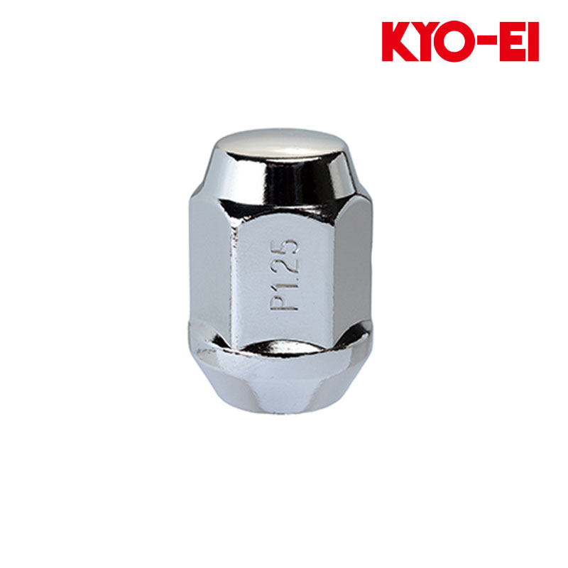 ラグナット M12xP1.25 補充用ナット クローム 19HEX 1個単品 KYO-EI(協永産業) 103-19