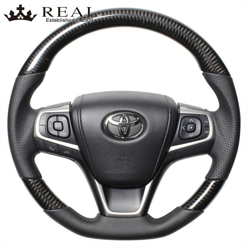 アルティス ステアリング 50系 H26/9-H29/7 ブラックカーボン REAL(レアル) U60-BKC-BK