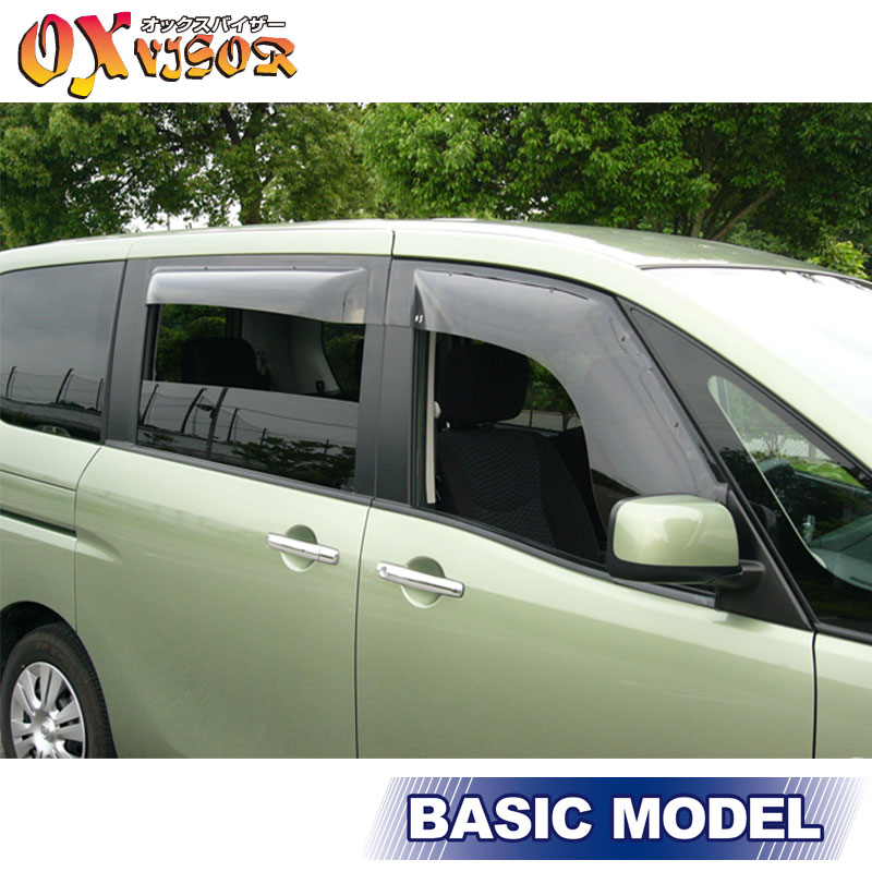 プリウスα ドアバイザー ZVW40/ZVW41 フロント用 BASIC-MODEL Oxvisor(OXバイザー) OX-136