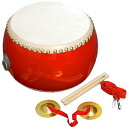 【音が良い】 太鼓 和太鼓 小太鼓 24cm 本格的 和太鼓セット 本格牛革張り ミニ バチ付き キッズパーカッション 練習