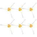 ルンバ用ブラシ 6本 エッジクリーニングブラシ 500/600/700/800/900シリーズ対応 交換部品 ネジ付き Roomba用 iRobot用 アイロボット対応 消耗品